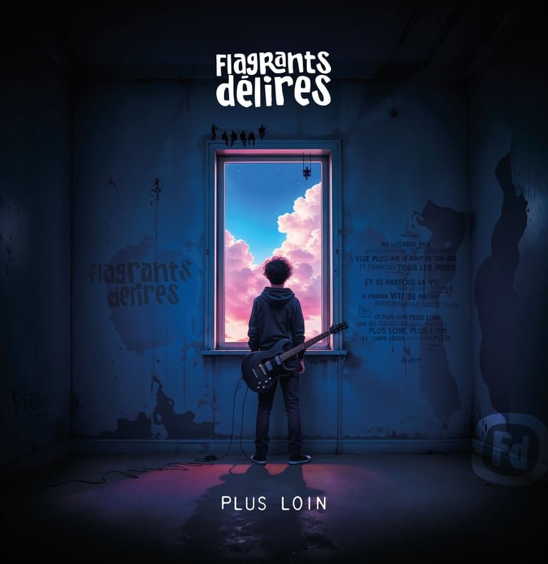 Pochette de l’album Plus Loin de Flagrants Délires